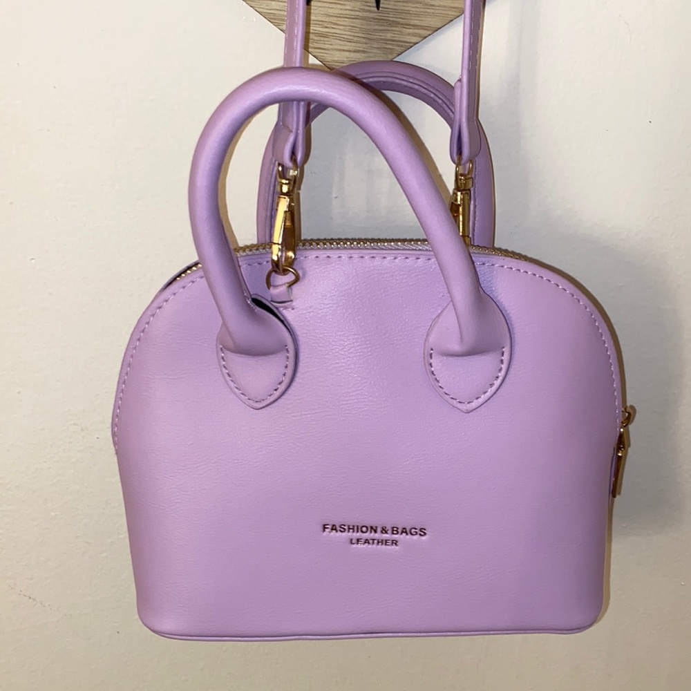 Purple Handbag/ Crossbody